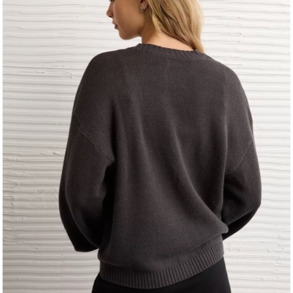 New American Eagle AE x Peanut Snoopy Halloween Cardigan Size S - Picture 6 of 6